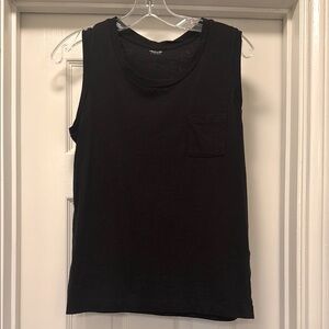 Madewell Black Sleeveless Top Small